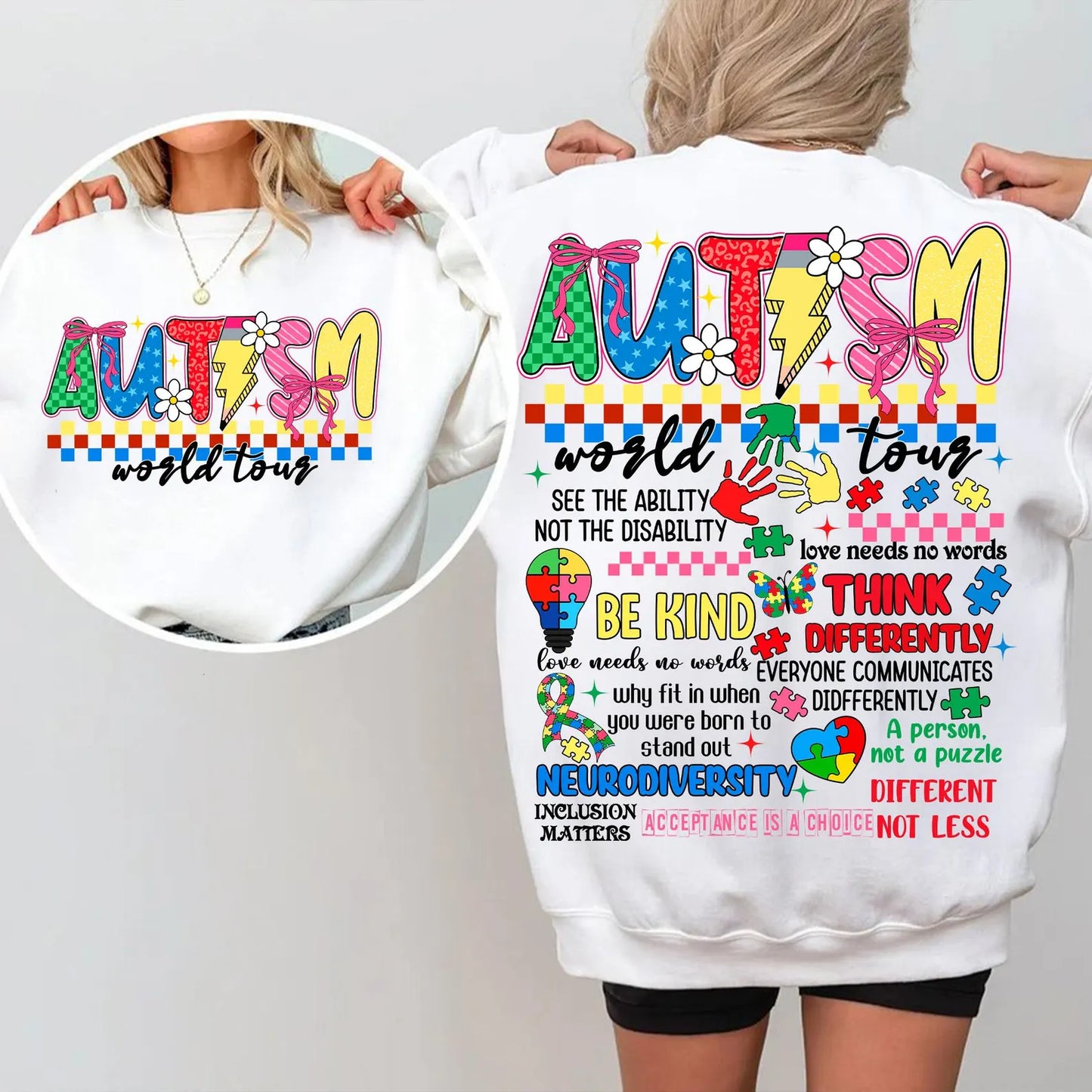 Autism World Tour Sweater