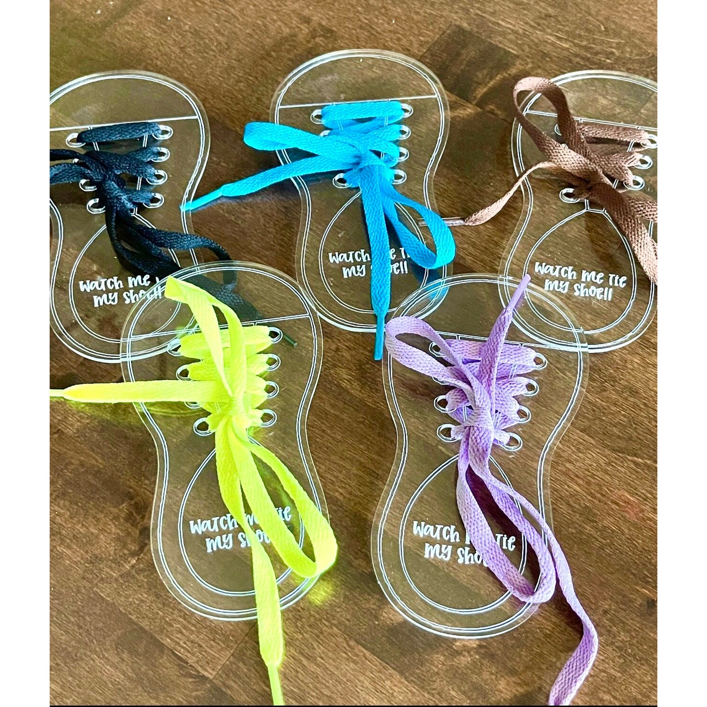 Watch Me Tie My Shoe Learning Tool
