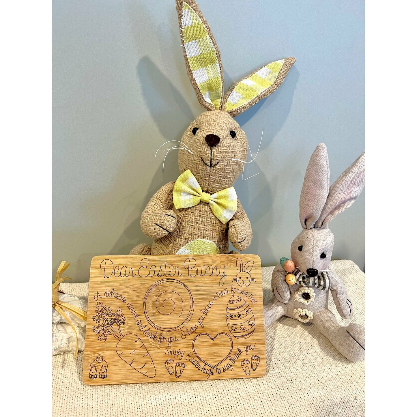 Easter Bunny Tray