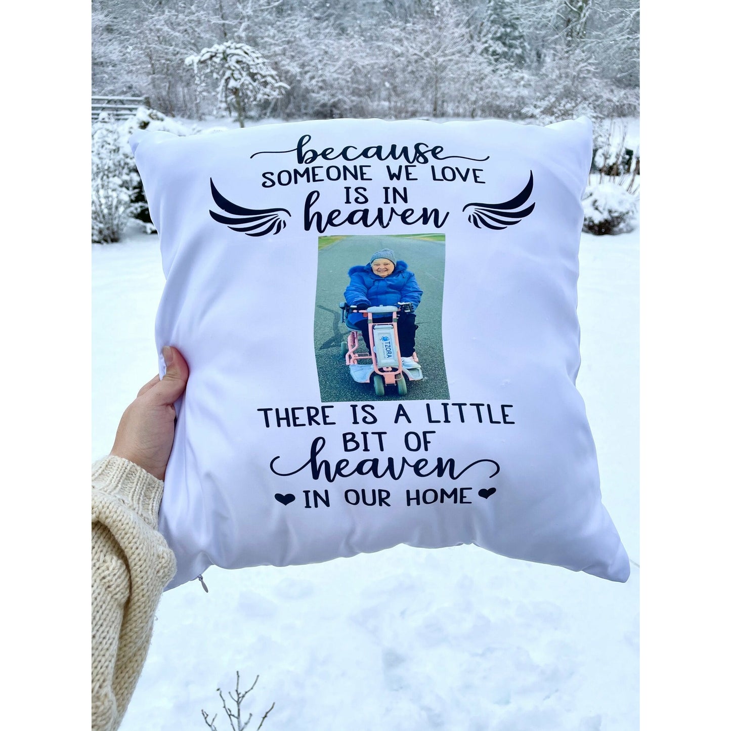 Someone In Heaven Pillow