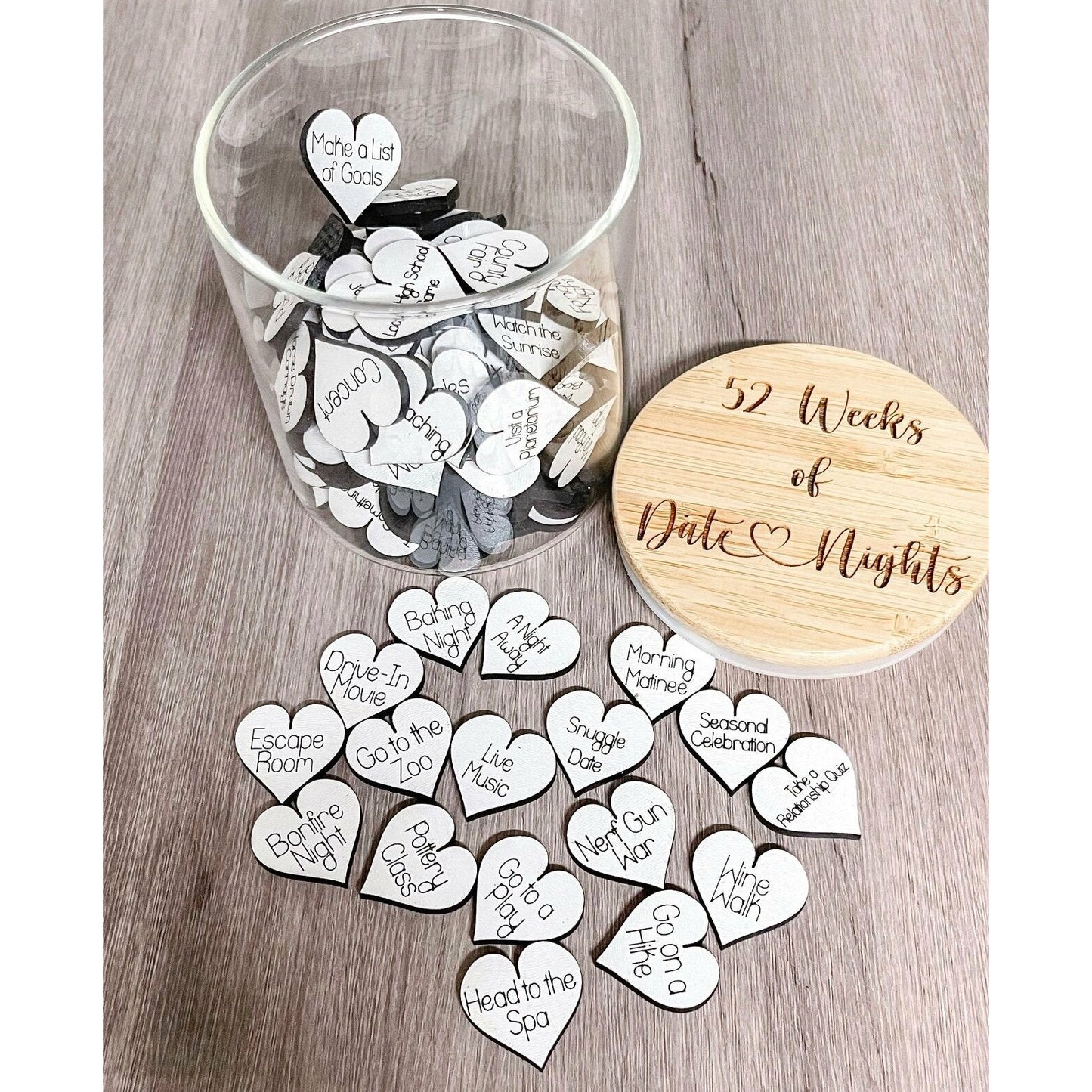 52 Weeks of Date Nights Jar