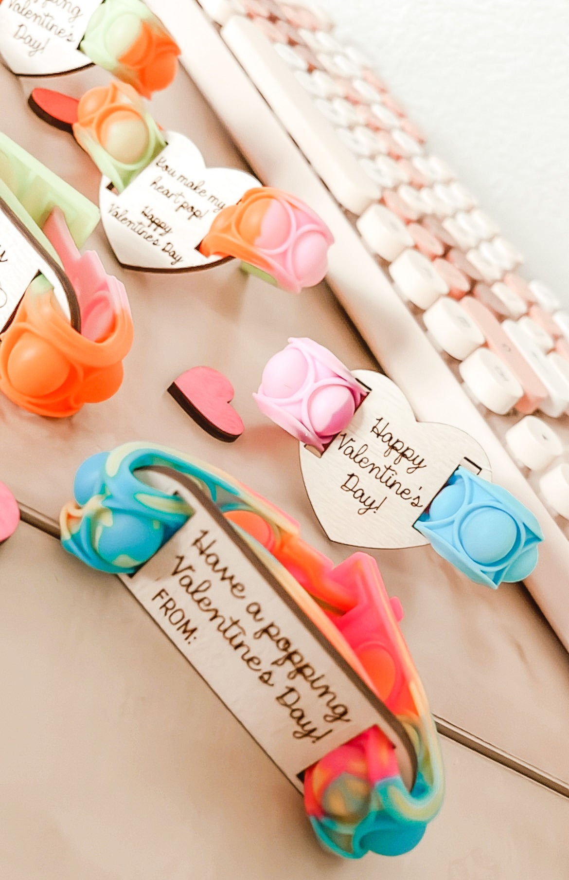 Pop It Bracelet Tags