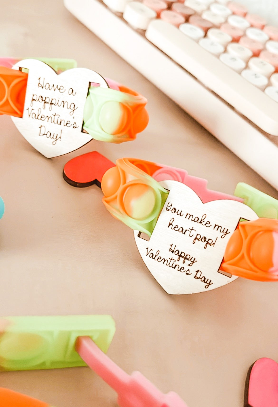 Pop It Bracelet Tags