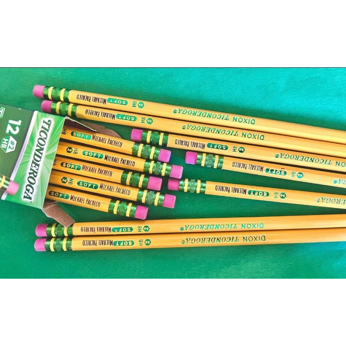 Ticonderoaga Engraved Pencil Pack