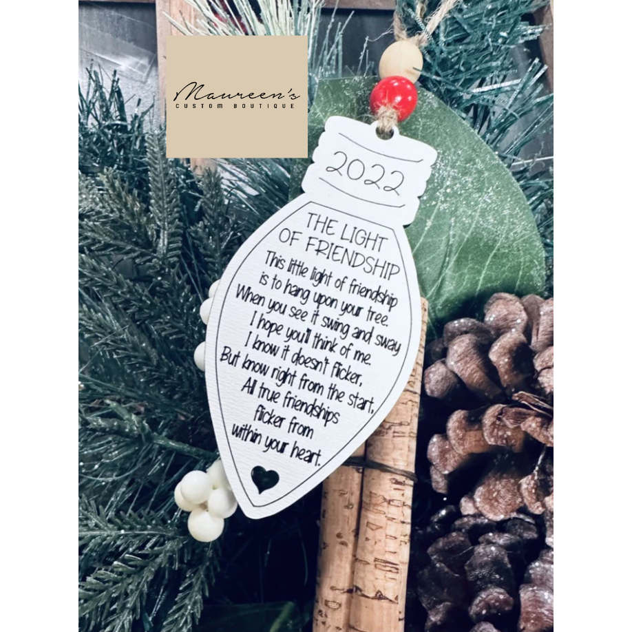 Friendship Ornament 2022