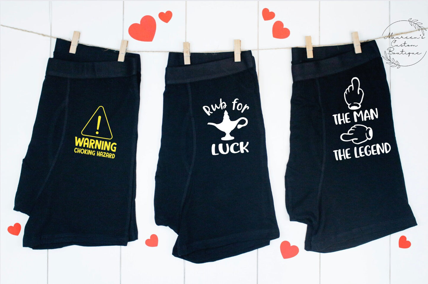 Personalized Men's Boxer Briefs