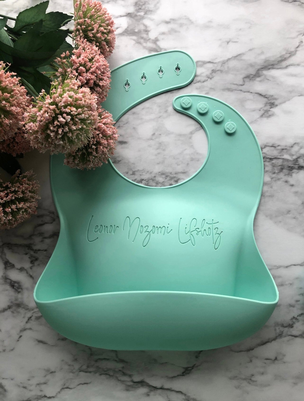 Personalized Silicone Bib