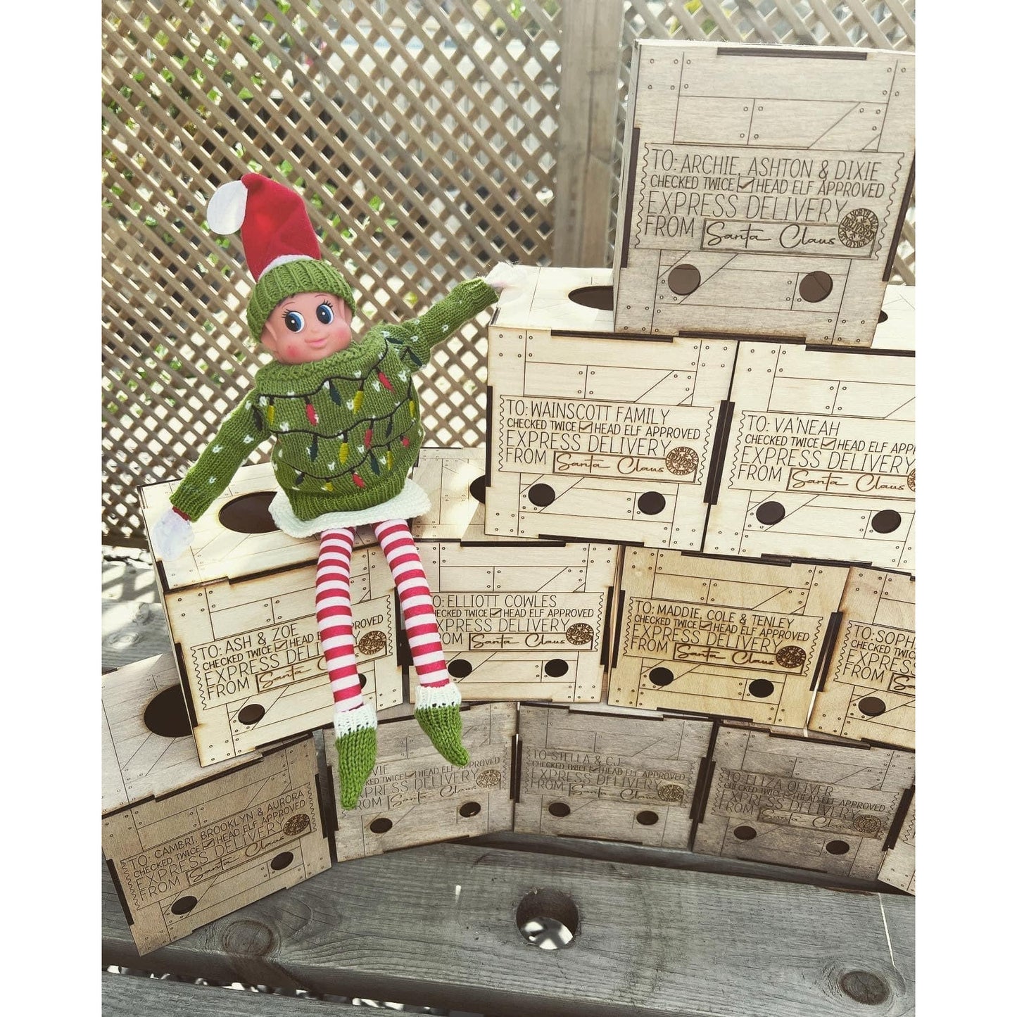 Elf Arrival Crate