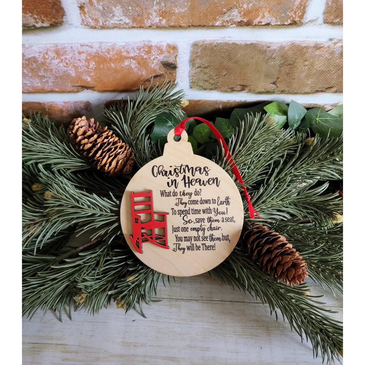 Christmas in Heaven Ornament