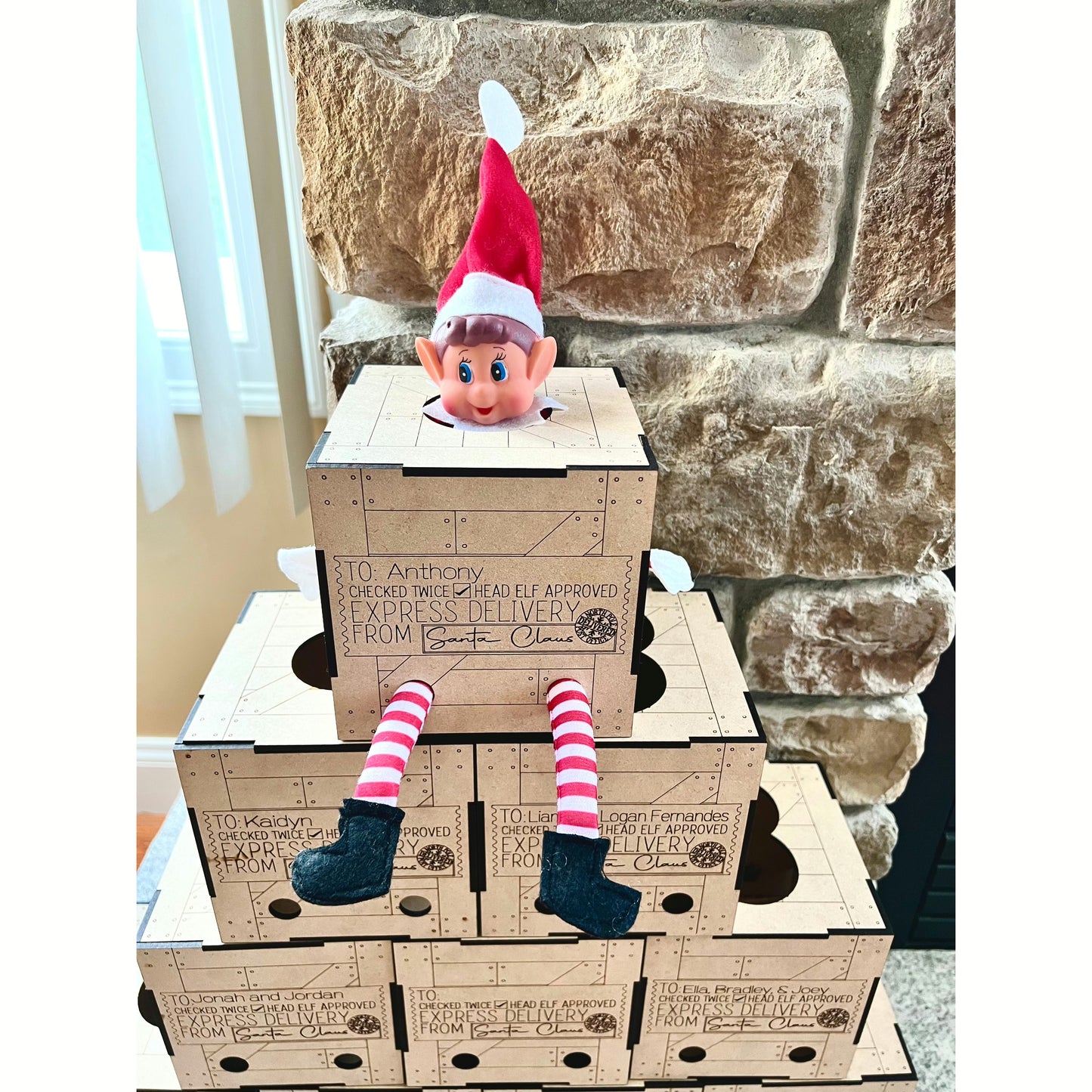 Elf Arrival Crate