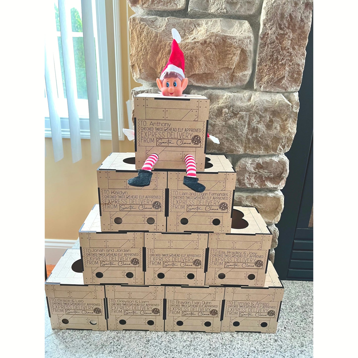 Elf Arrival Crate