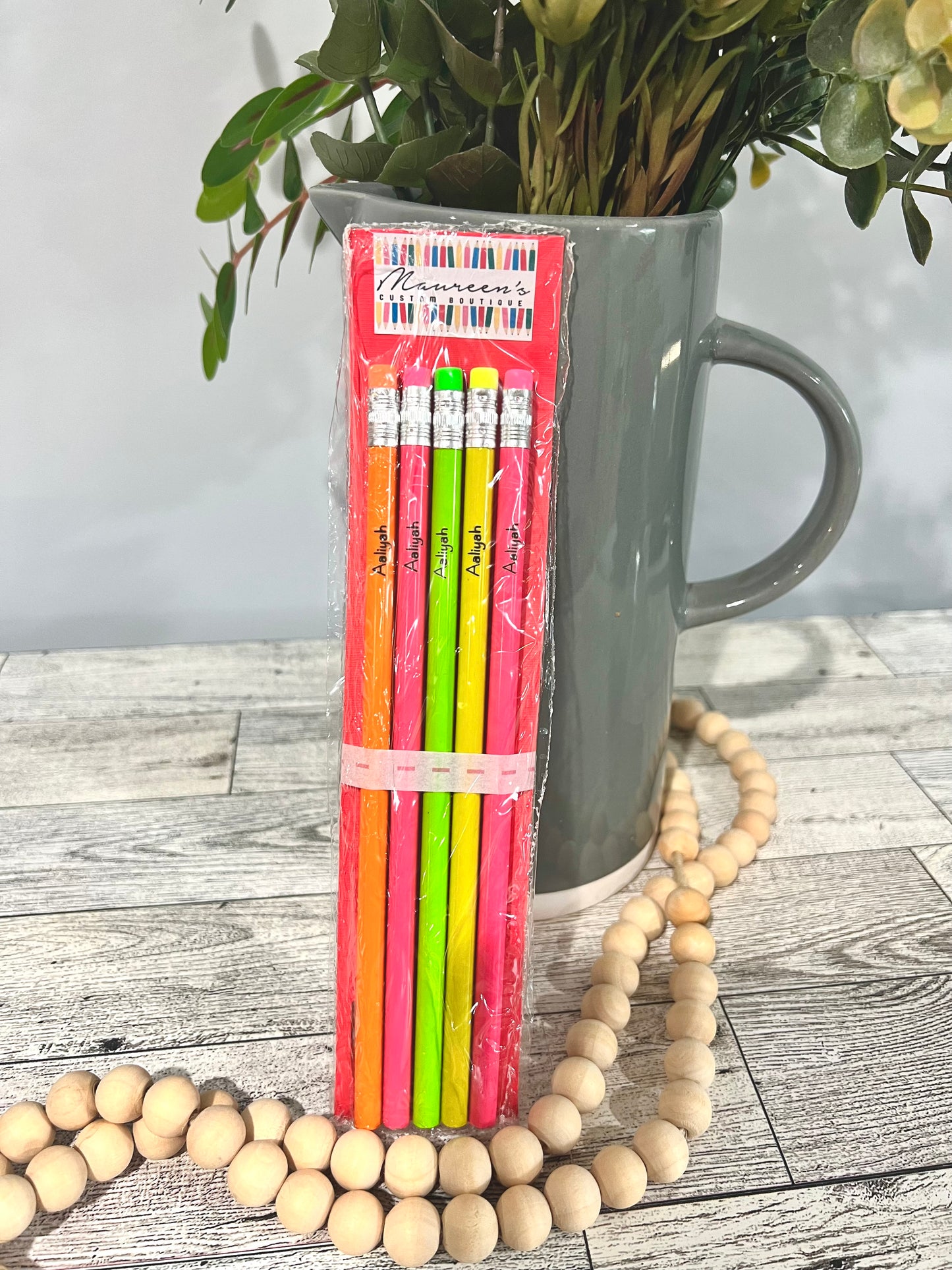 Personalized Pencil Pack of 5