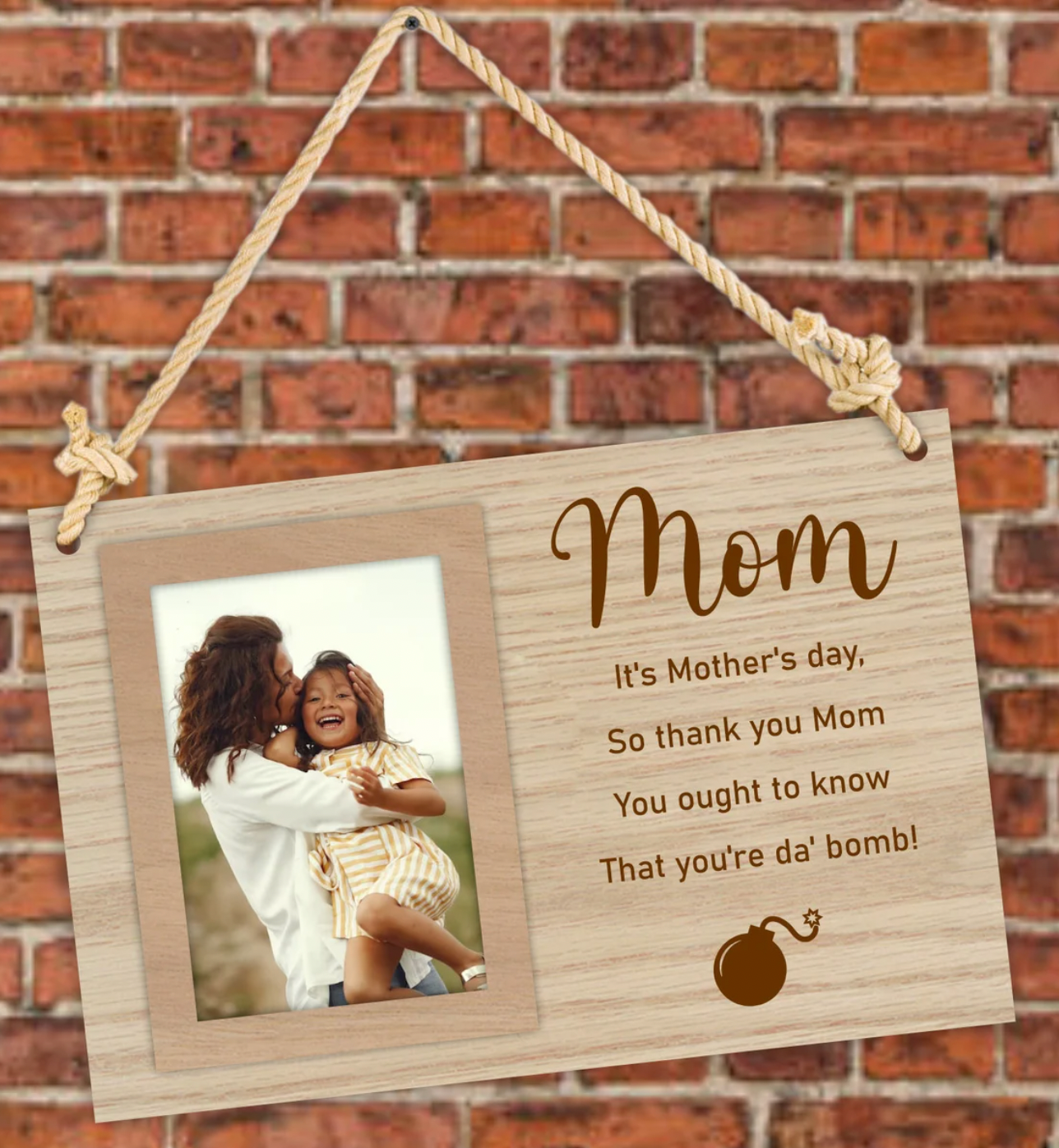 Hanging Mothers Day Frame