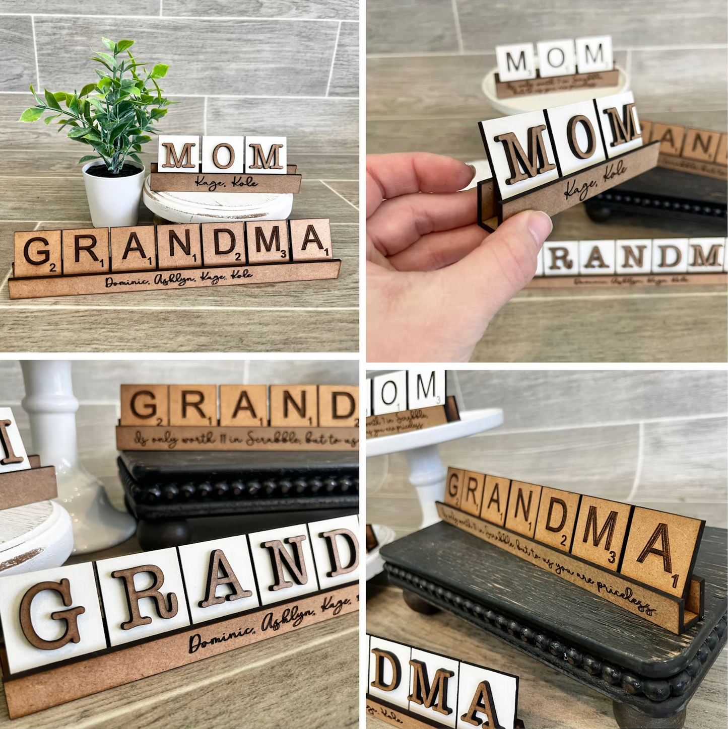 Scrabble Personalized Decor