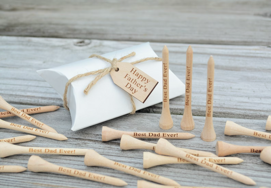 Personalized Wooden Golf Tee
