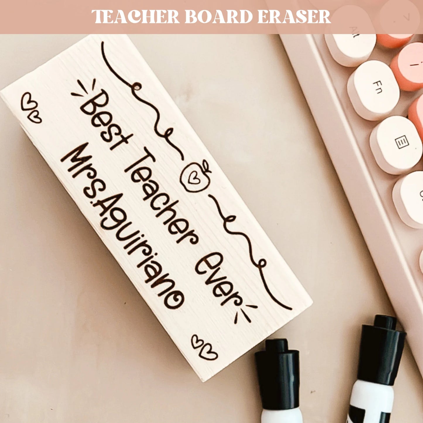 Teacher Board Dry Erase Eraser