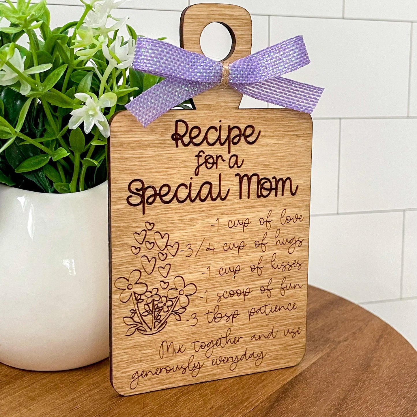 Recipe for a special mom