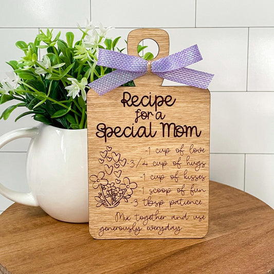 Recipe for a special mom