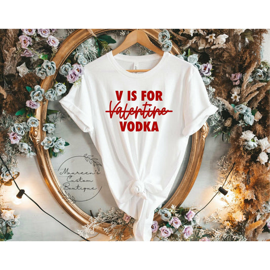 V is for Vodka Tee