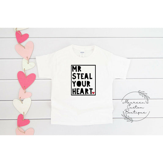 Mr. Steal Your Heart Kids Tee