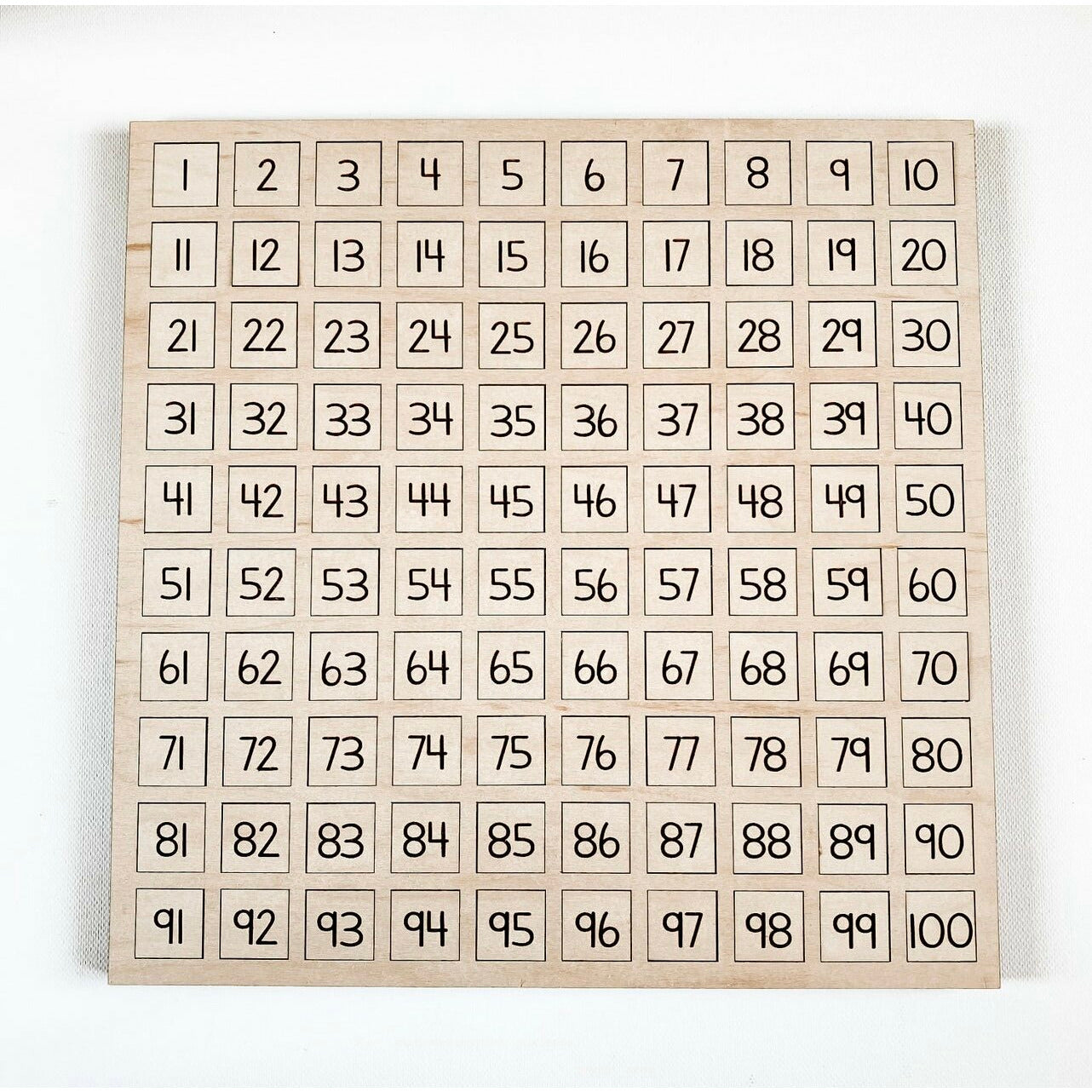 Number Board Learning Tool