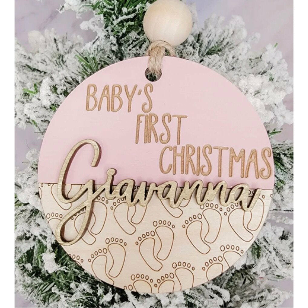 Baby’s First Christmas Ornament