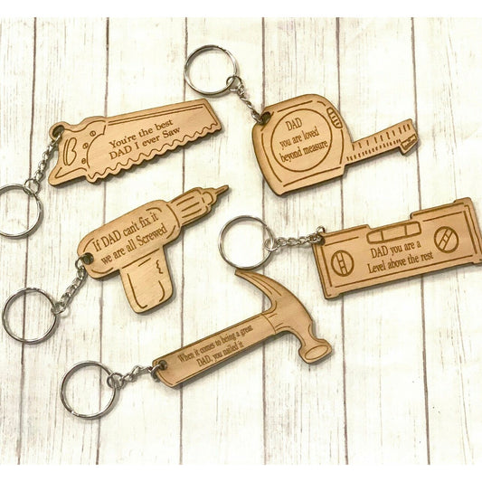 Fathers Day Keychains