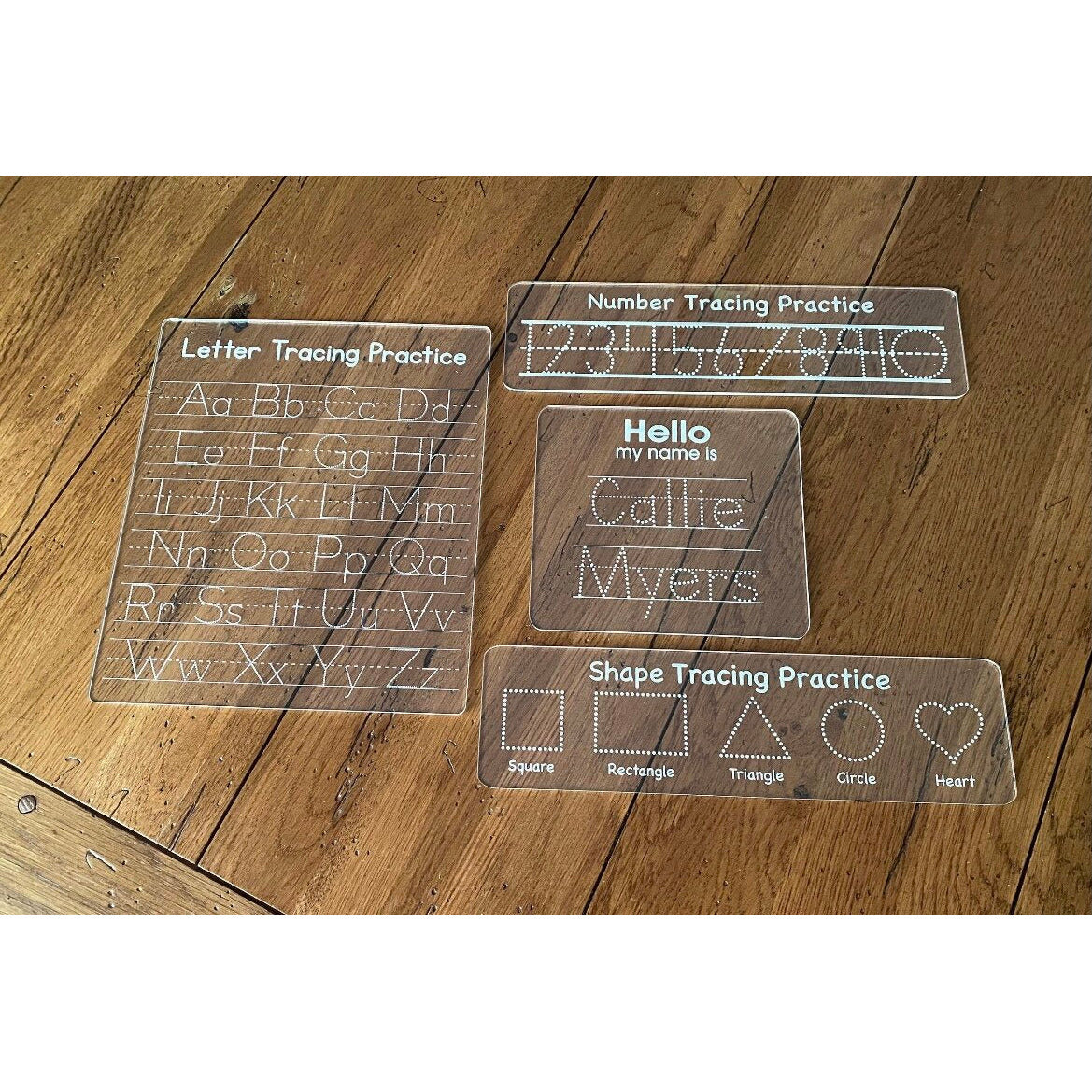 Acrylic Dry Erase Tracing Boards