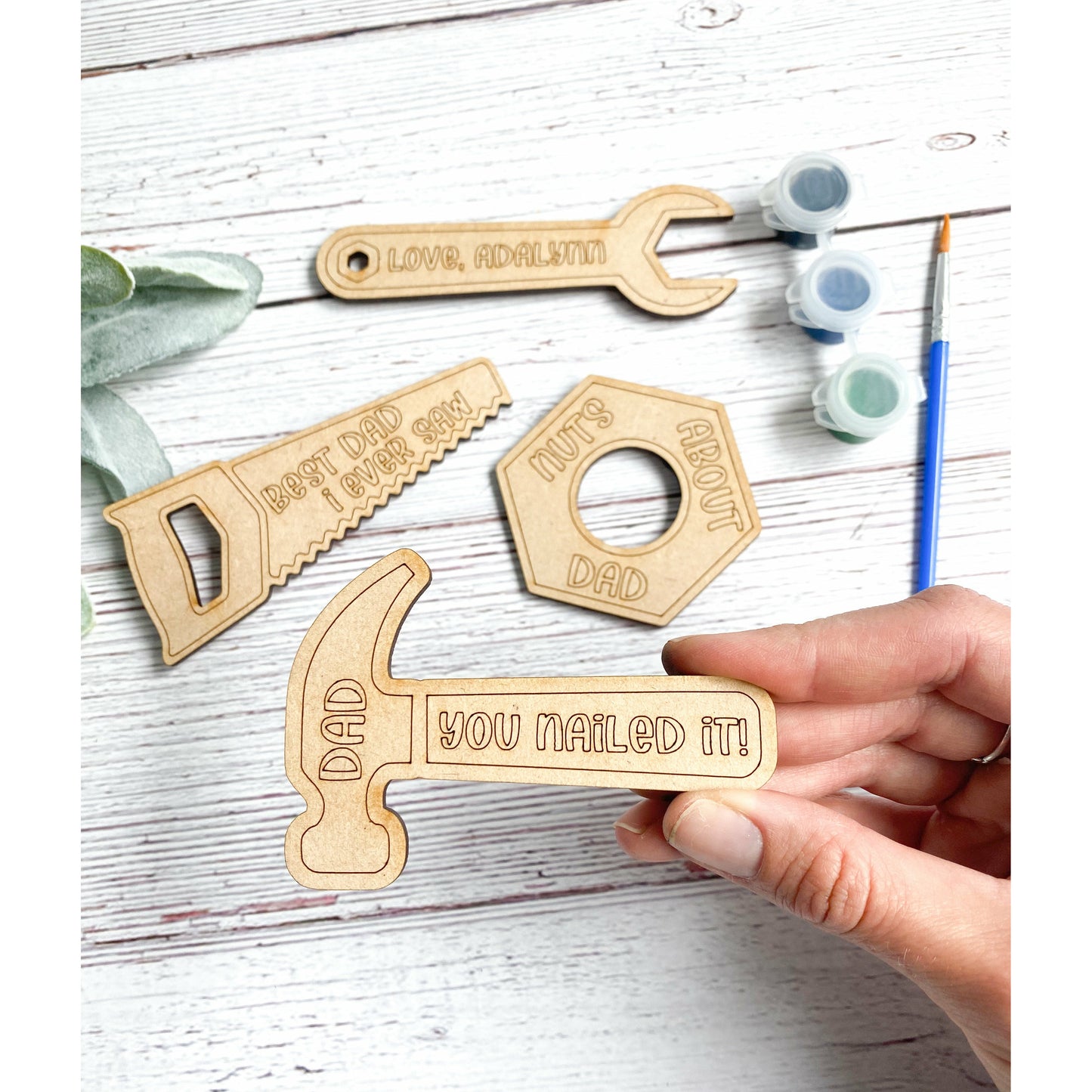 Father's Day DIY Paint Magnets Kit
