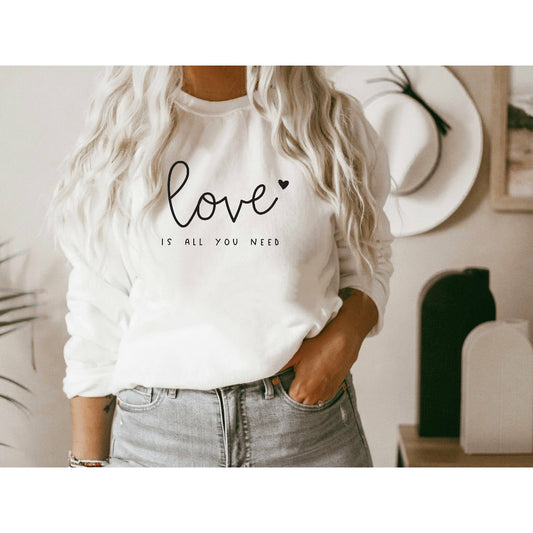 Love Is All You Need Crewneck