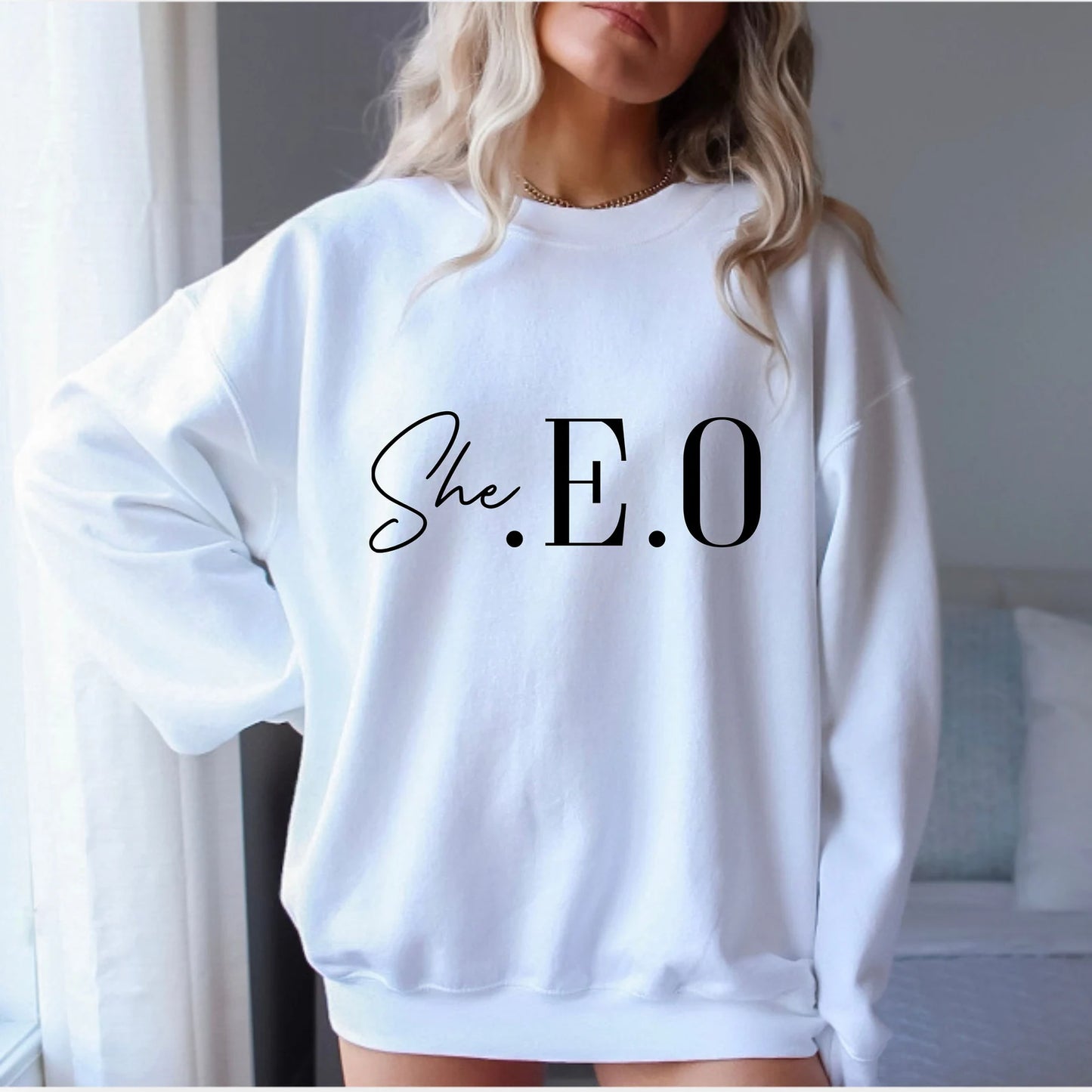 She.E.O. Crewneck