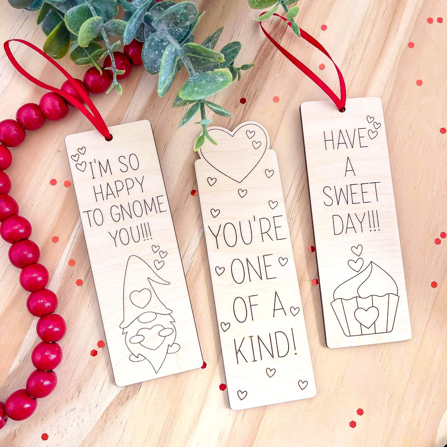 Valentine Bookmarks