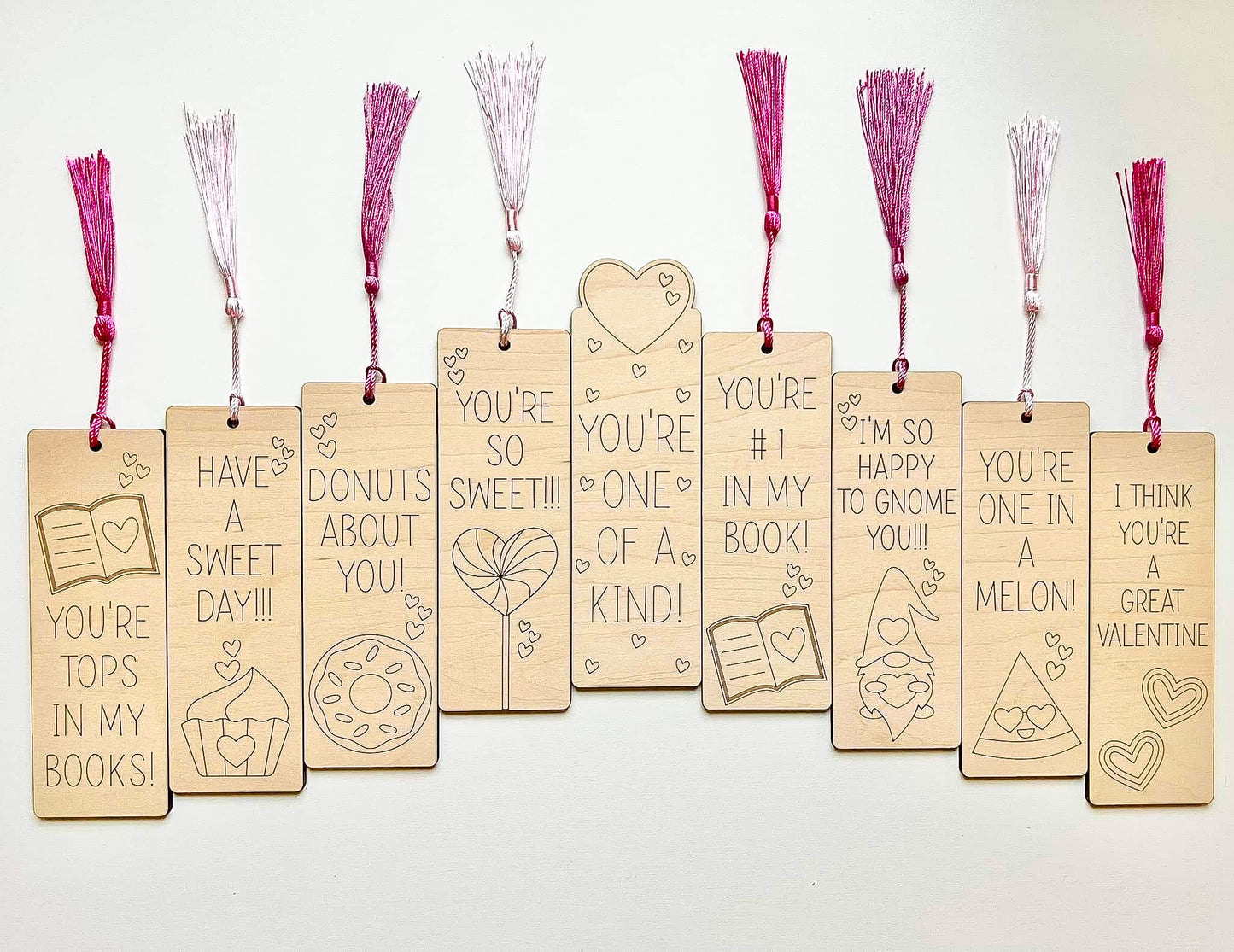 Valentine Bookmarks