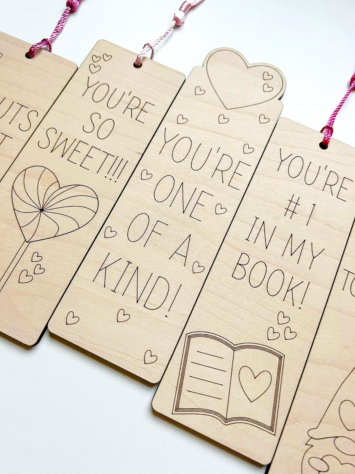 Valentine Bookmarks