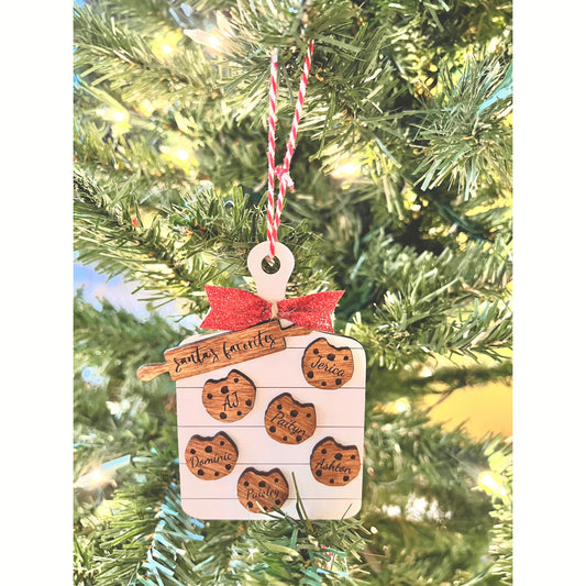 Cookie Sheet Family Ornament