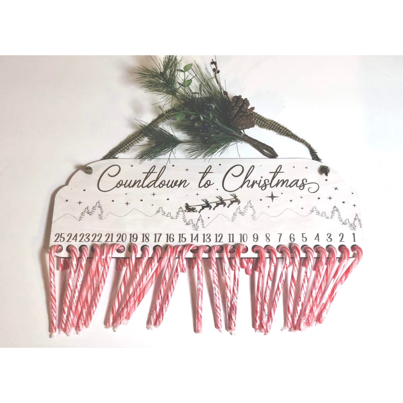 Candy Cane Countdown to Christmas